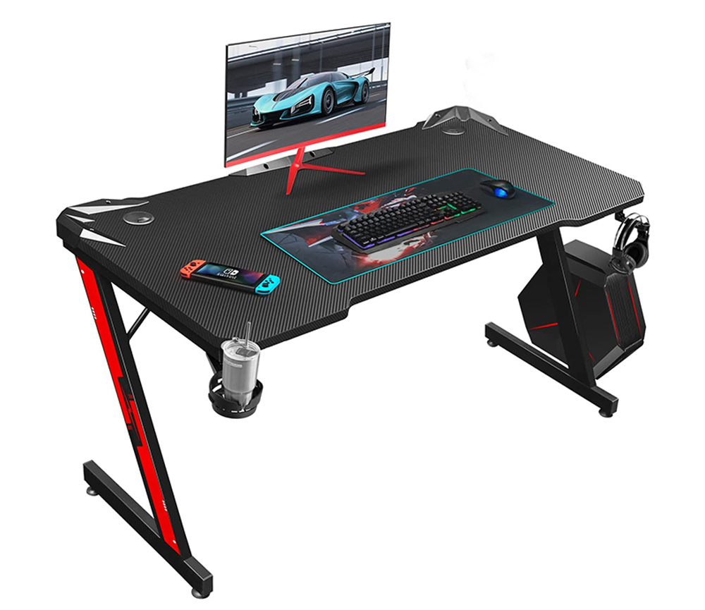 Super z deals shaped computer desk